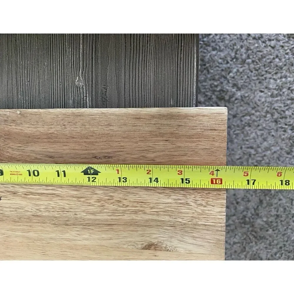 Threshold Wood Blue Handle Cutting Board
